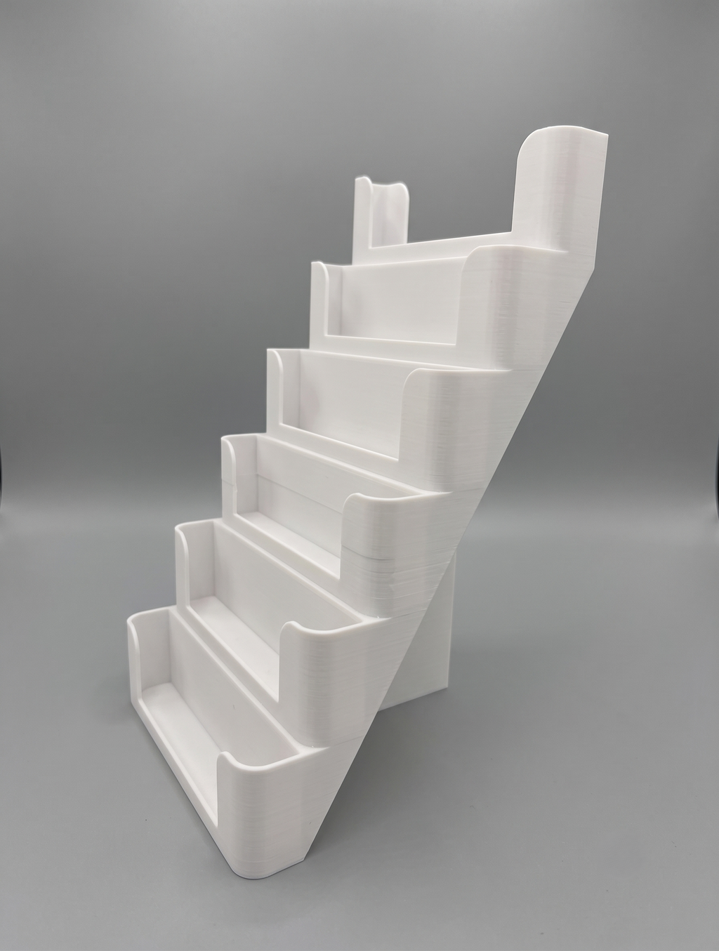 Support pour Cartouches Super Nintendo & SFC | Organiseur de Collection Retro | Rangement en Escalier (Noir, Blanc, Gris)