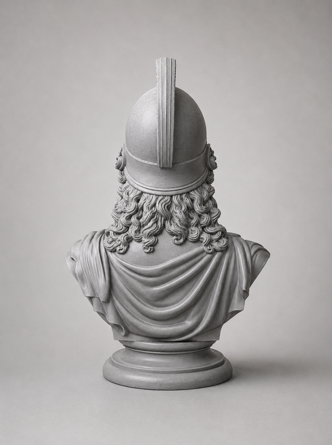 Buste Athena – Sculpture Décorative Néoclassique | Impression 3D |