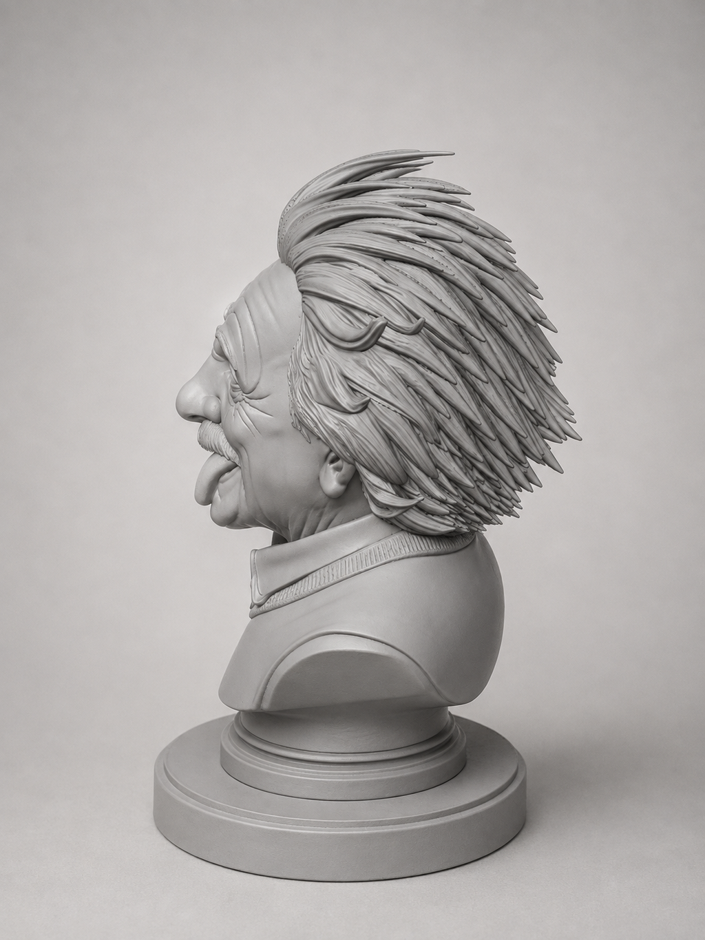 Buste Albert Einstein  – Statue Decorative en Impression 3D