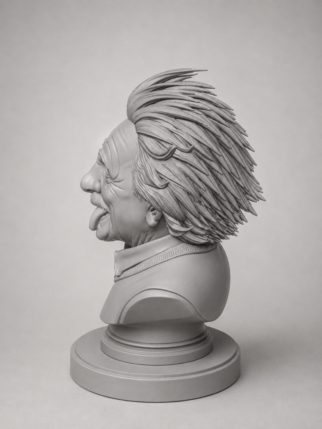 Buste Albert Einstein  – Statue Decorative en Impression 3D