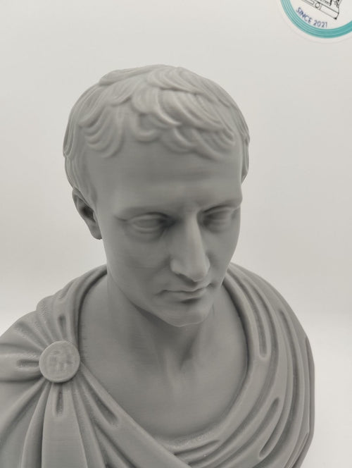 Buste de Napoleon Bonaparte | Sculpture Historique Imprimée 3D