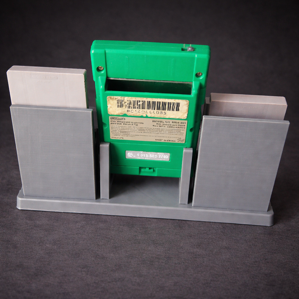 Dock d'Exposition Retro Gaming | Socle Game Boy Color & Cartouches