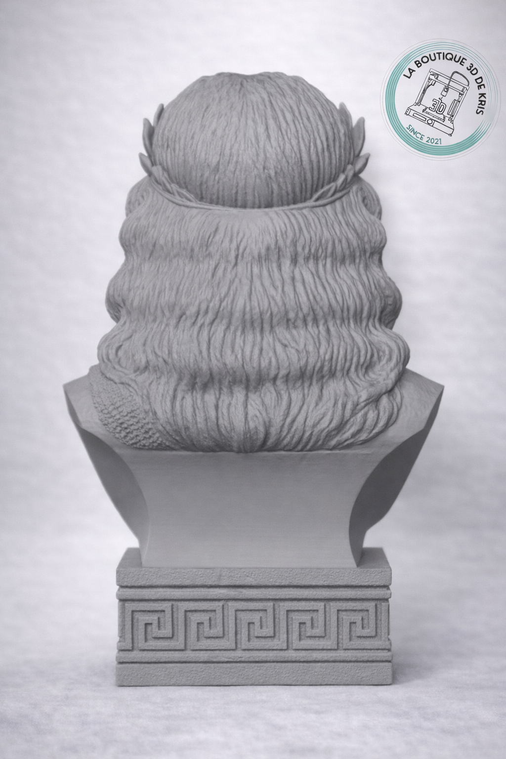 Buste de Zeus - Sculpture de Divinité Grecque