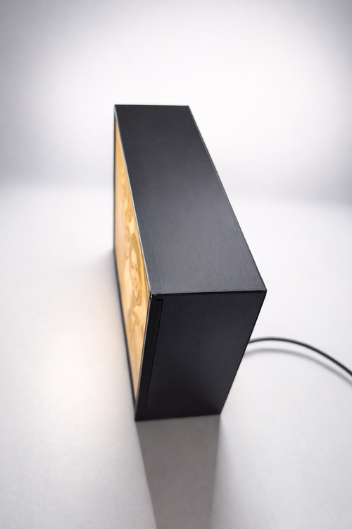 Cadre lumineux photo lithophane personnalisé, portrait ou paysagepersonnalisé famille