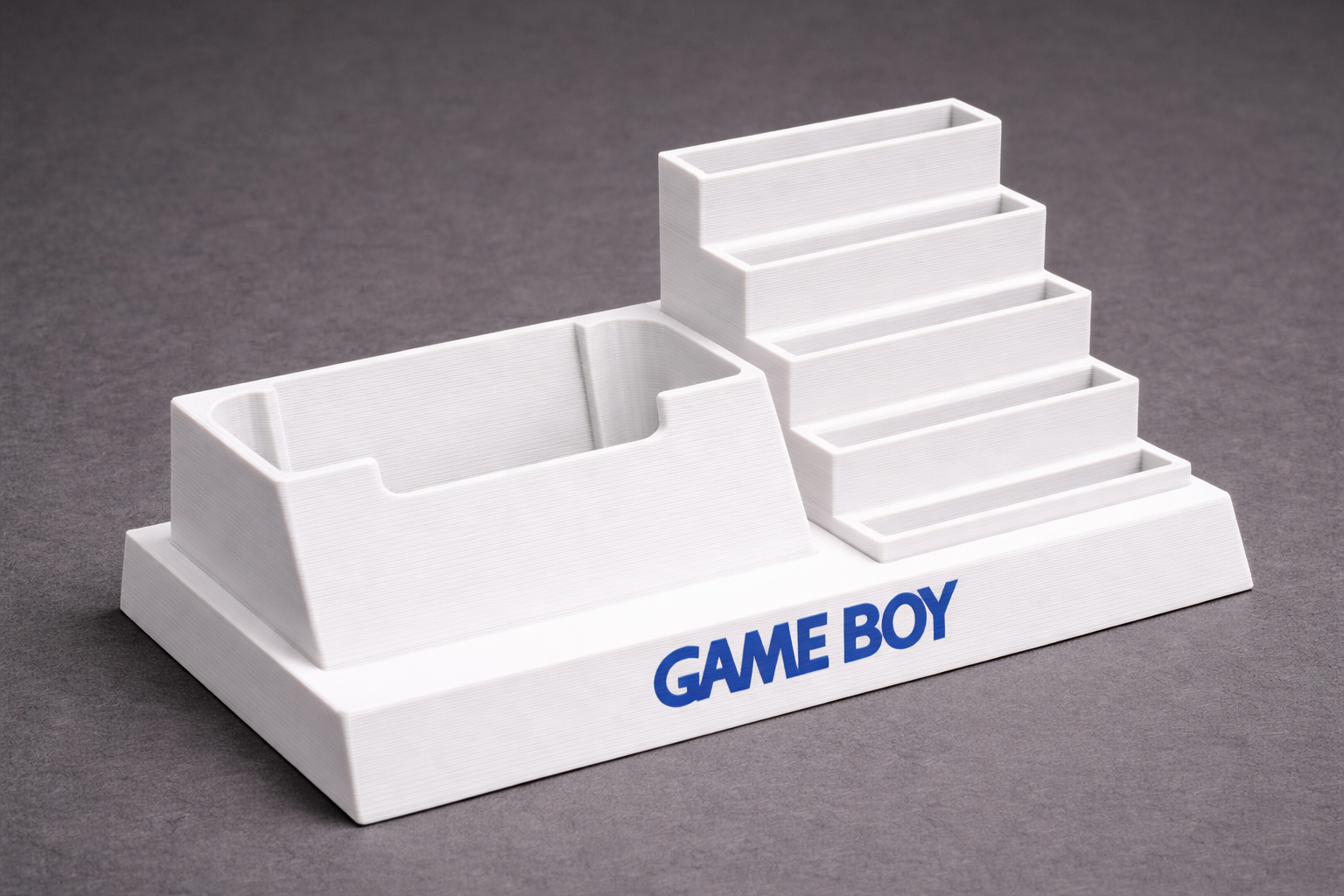 Dock Game Boy + 5 Cartouches | Support Console Rétro | Organisateur Jeux