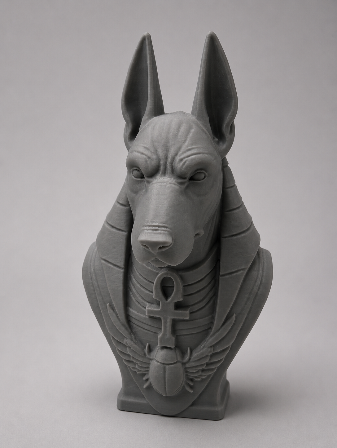 Buste d'Anubis - Dieu Égyptien | Décoration Mythologie