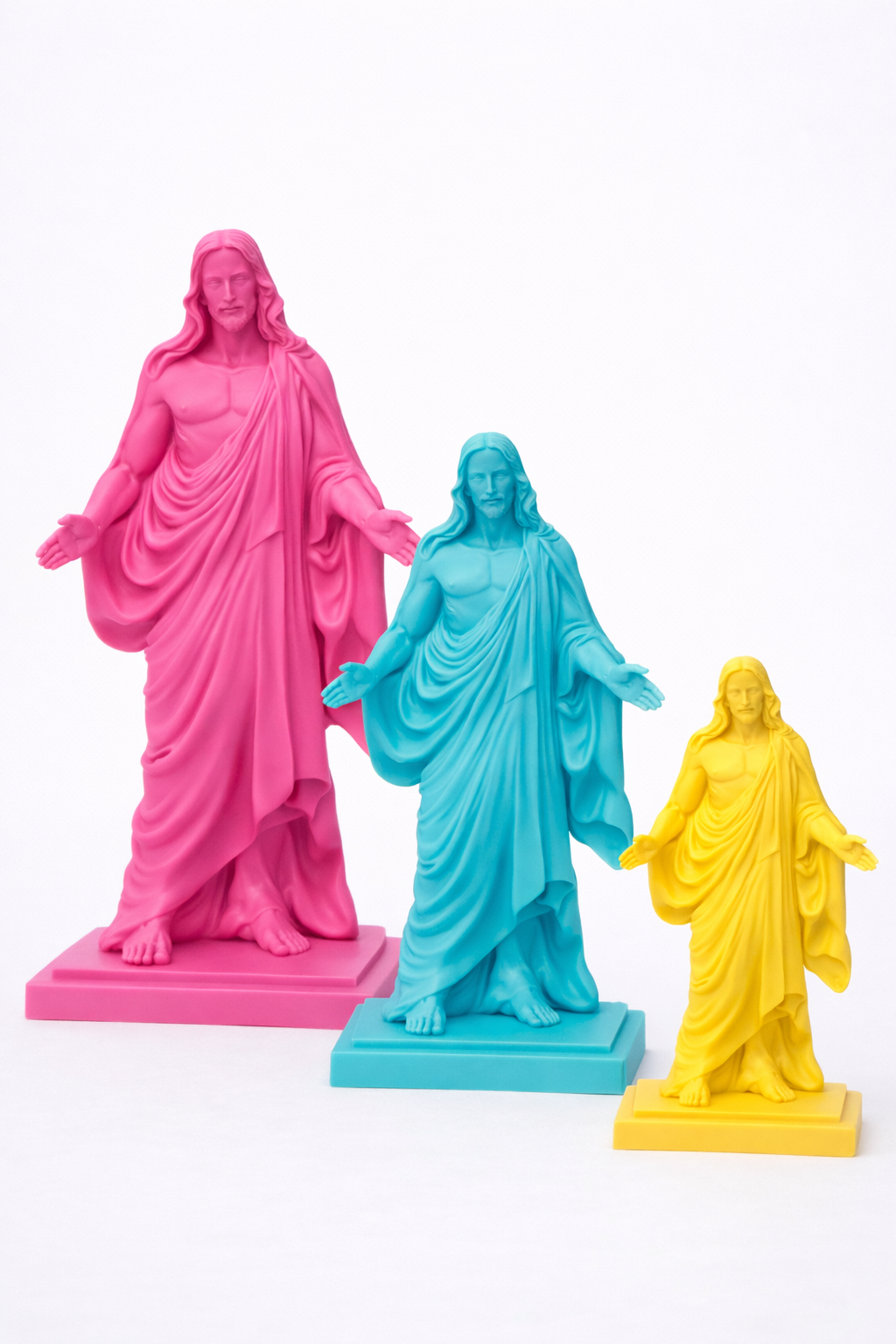 Figurine religieuse Jésus-Christ imprimée en 3D