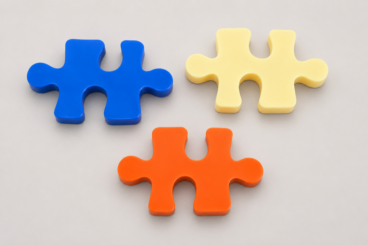 Puzzle Décoratif 3D à Poser ou Mural – 15 à 30 cm