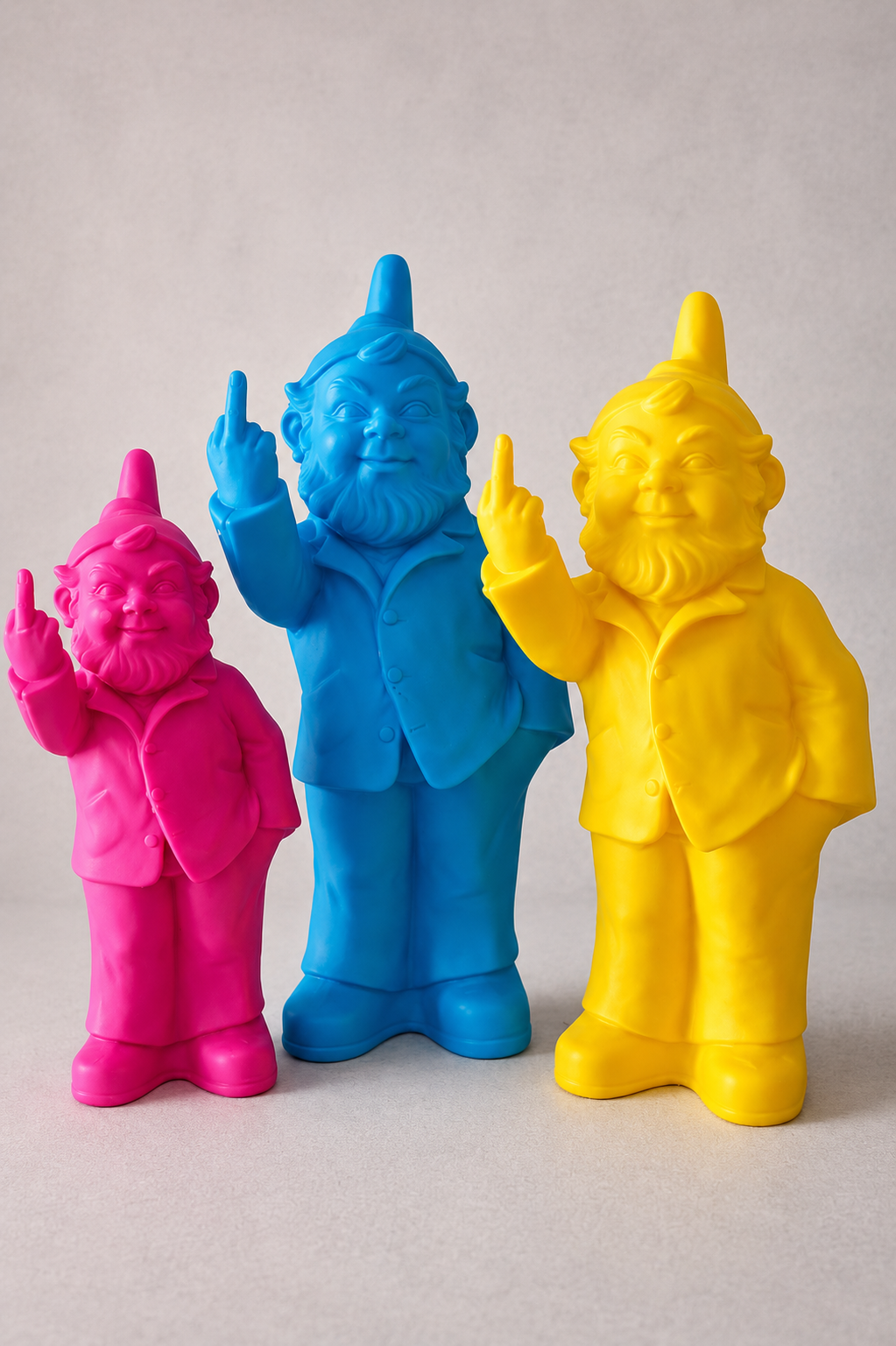 Nain Pop Art décoratif coloré à poser sur une étagère