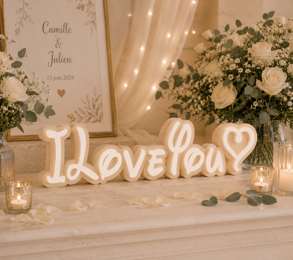 décoration mariage personnalisé 