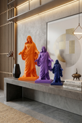Statue Jésus-Christ 3D colorée pour décoration intérieure